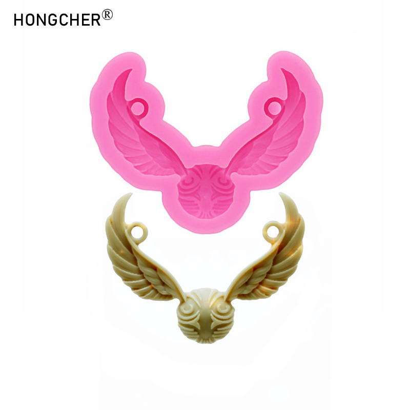 Resin Mold Jewelry - Pingente de Colar Asas, Acessórios de