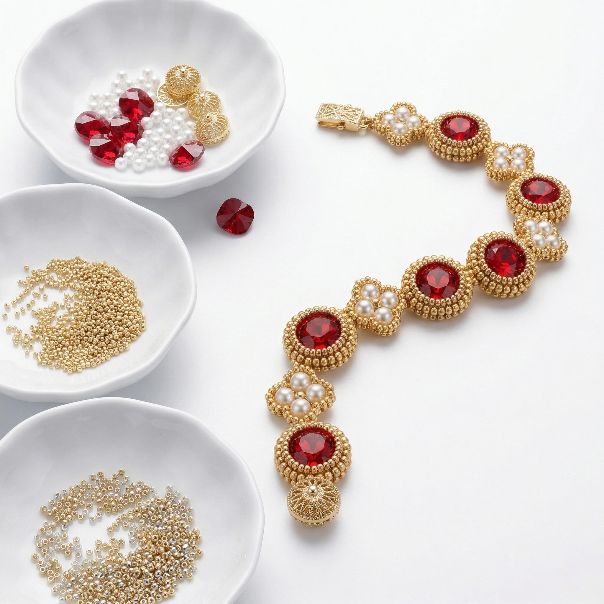 Jewelry Making Party For Adults - Kit de Fabricação de Pulseiras DIY