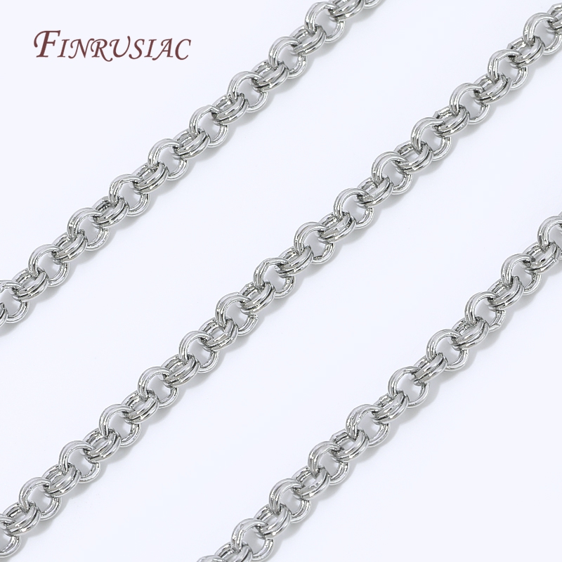 Chain Roll Cable - Corrente de Elo O em Latão