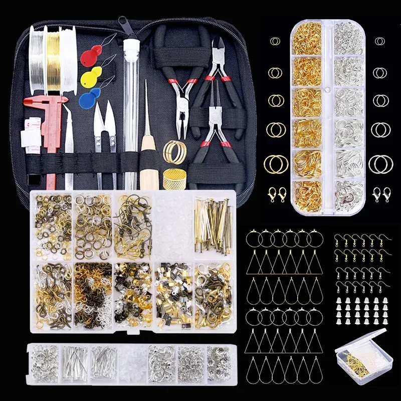 Jewelry Making Tool Kit - Kit de suprimentos para fabricação de
