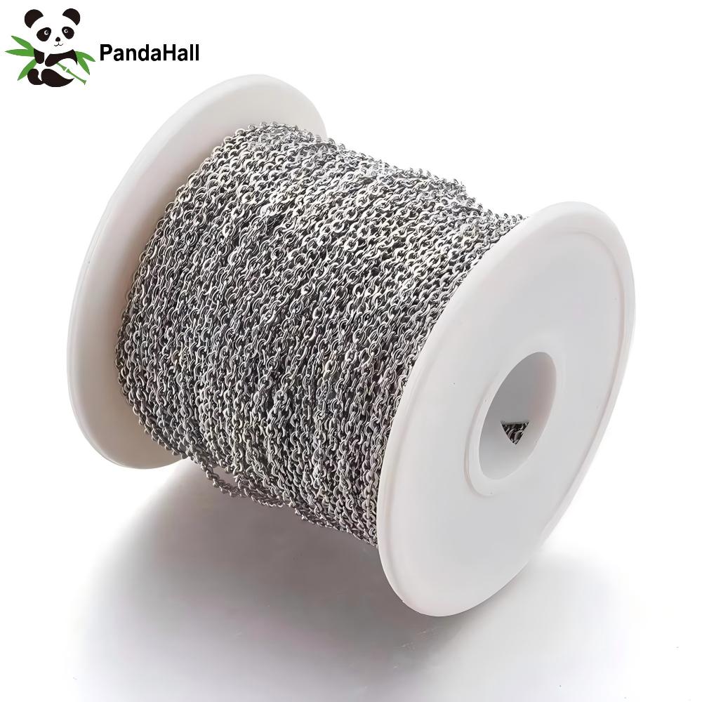 Chain Roll Cable - Correntes de aço inoxidável PandaHall 50m/rolo