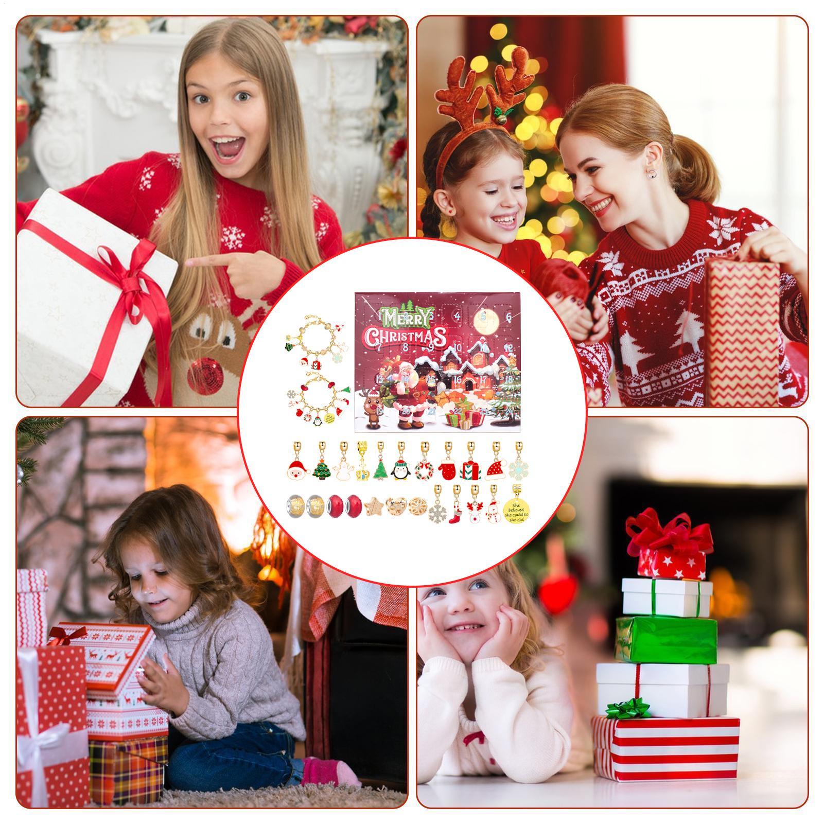 Jewelry Making For Teens - Pulseira de natal caixa de presente