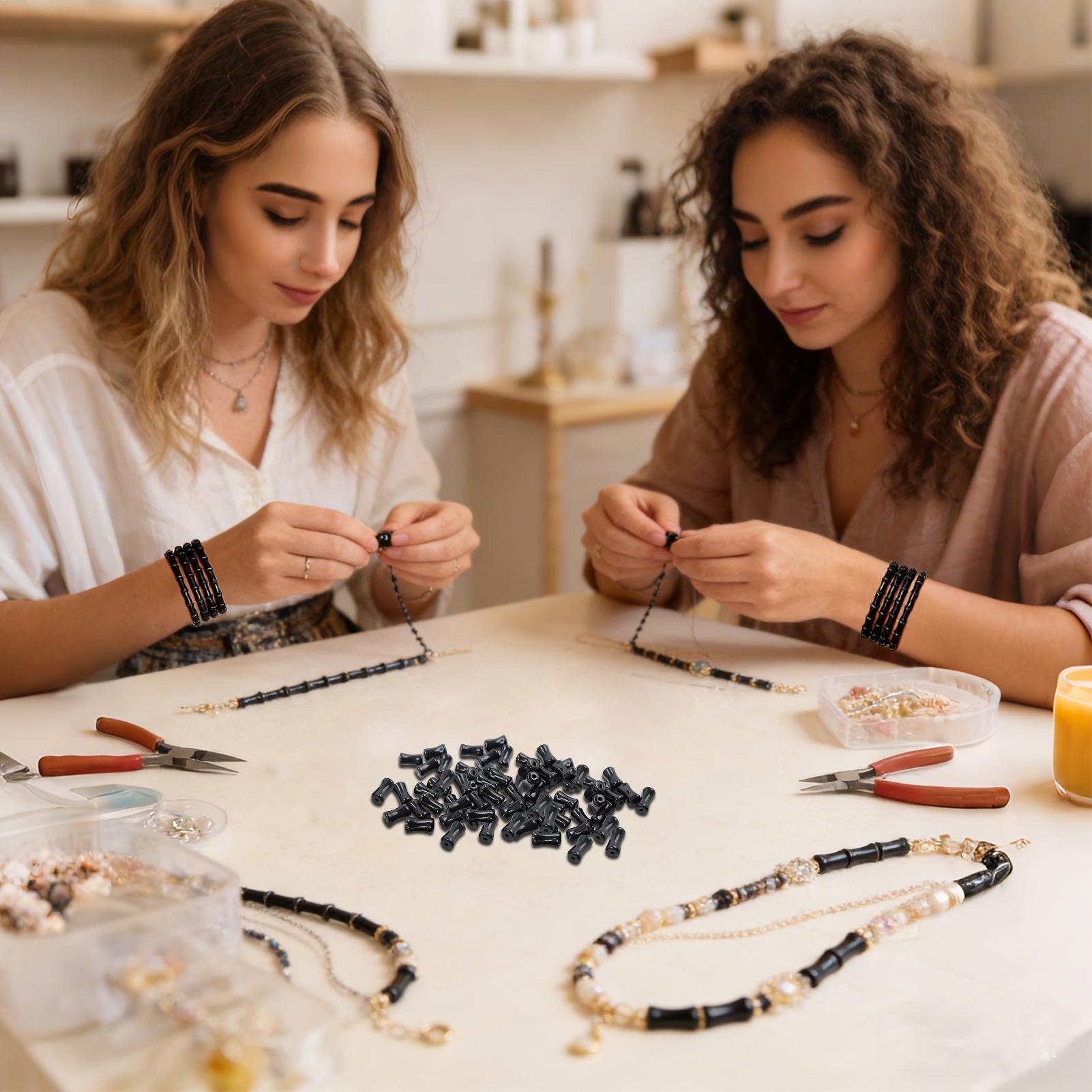 Jewelry Making For Teens - 50 peças de contas de vidro
