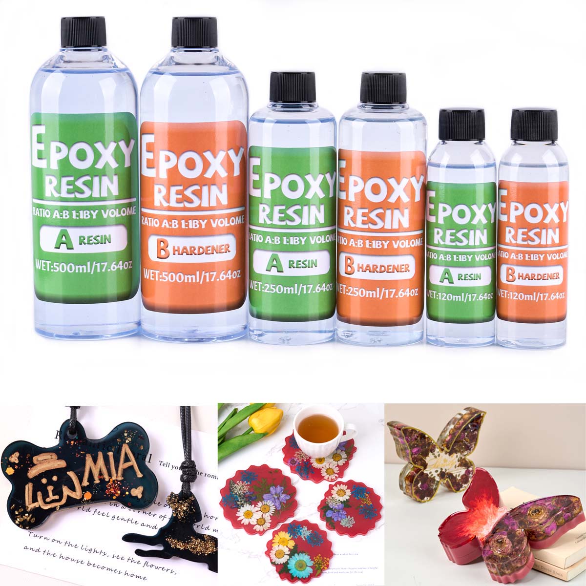 Kit de resina epóxi com propor - Resin Mold Jewelry avaliação e preço