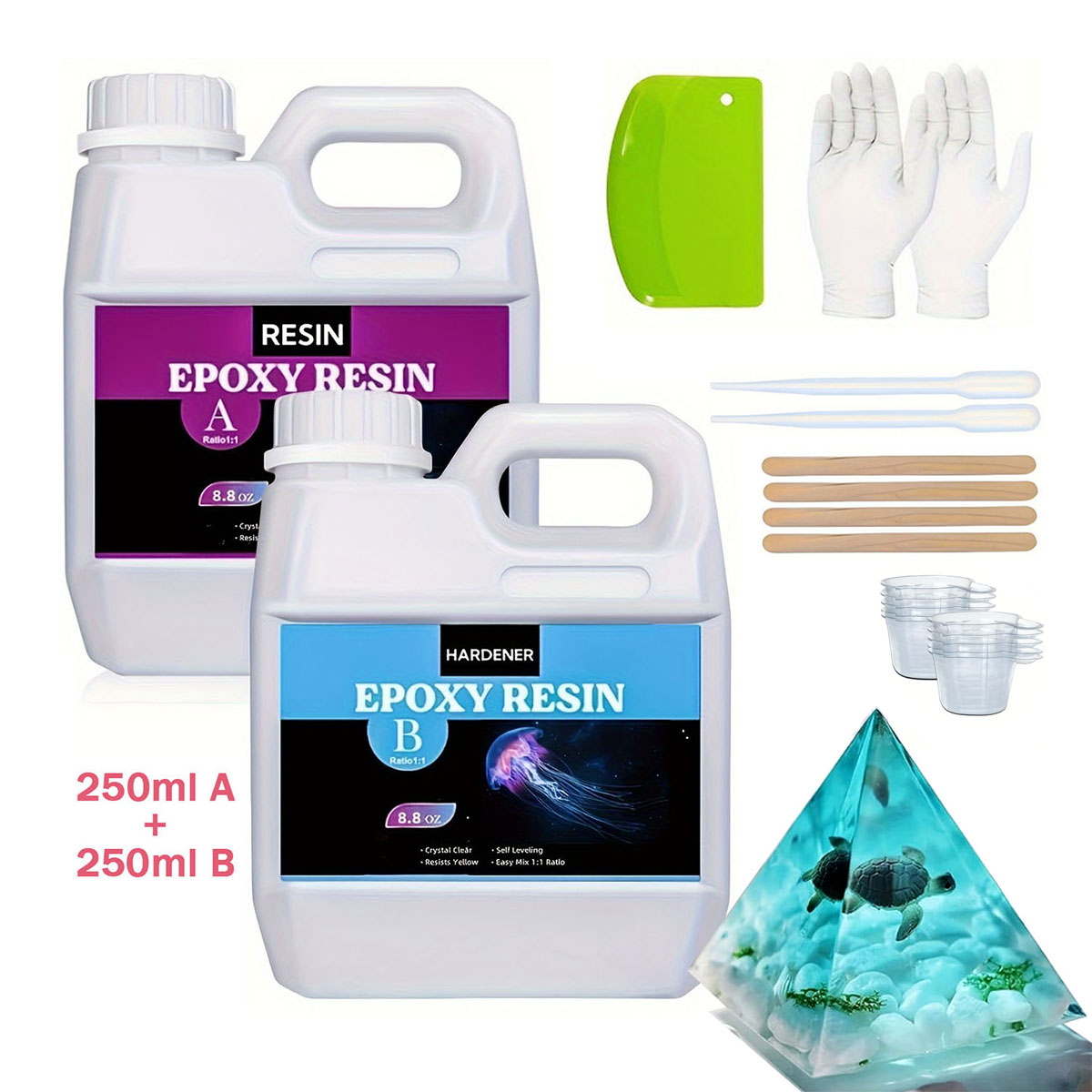 Kit de resina de fundição tran - Resin Mold Jewelry avaliação e preço