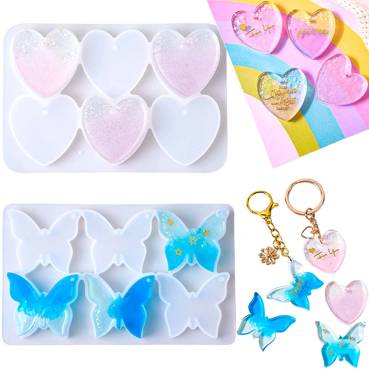 Molde de Silicone para Brincos - Resin Mold Jewelry avaliação e preço