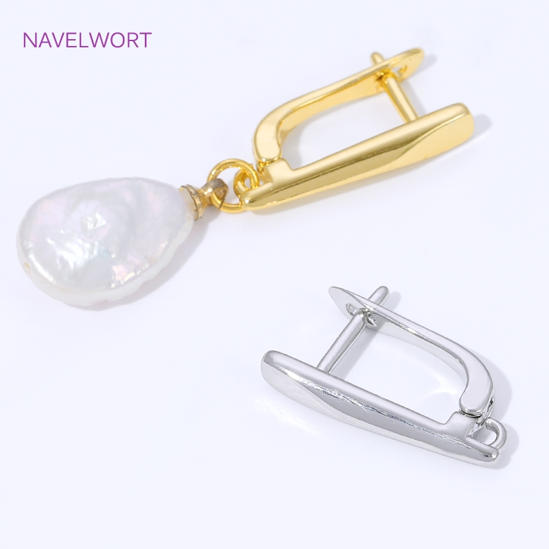 Ganchos de brinco lisos banhad - Jewelry Making Kit avaliação e preço