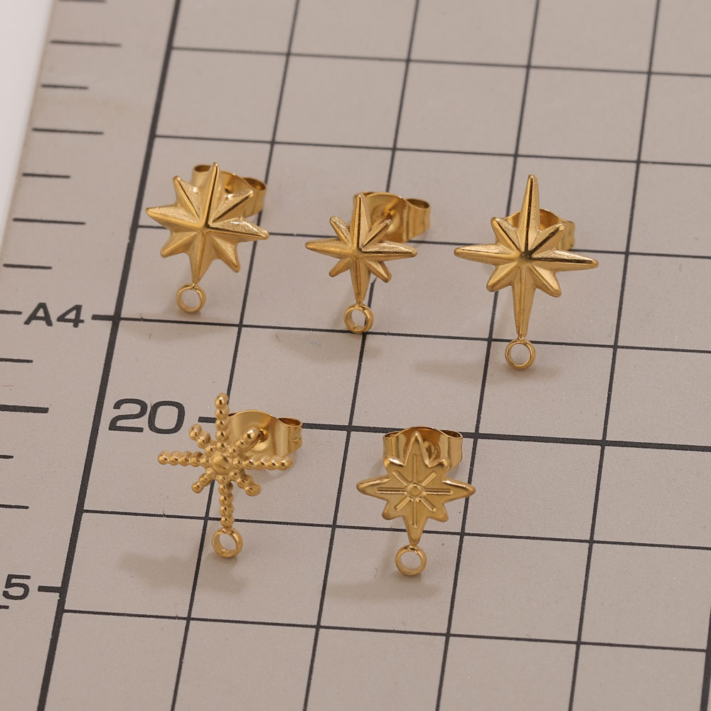 6 Peças de Brincos de Estrela  - Jewelry Making Tool Kit avaliação e preço