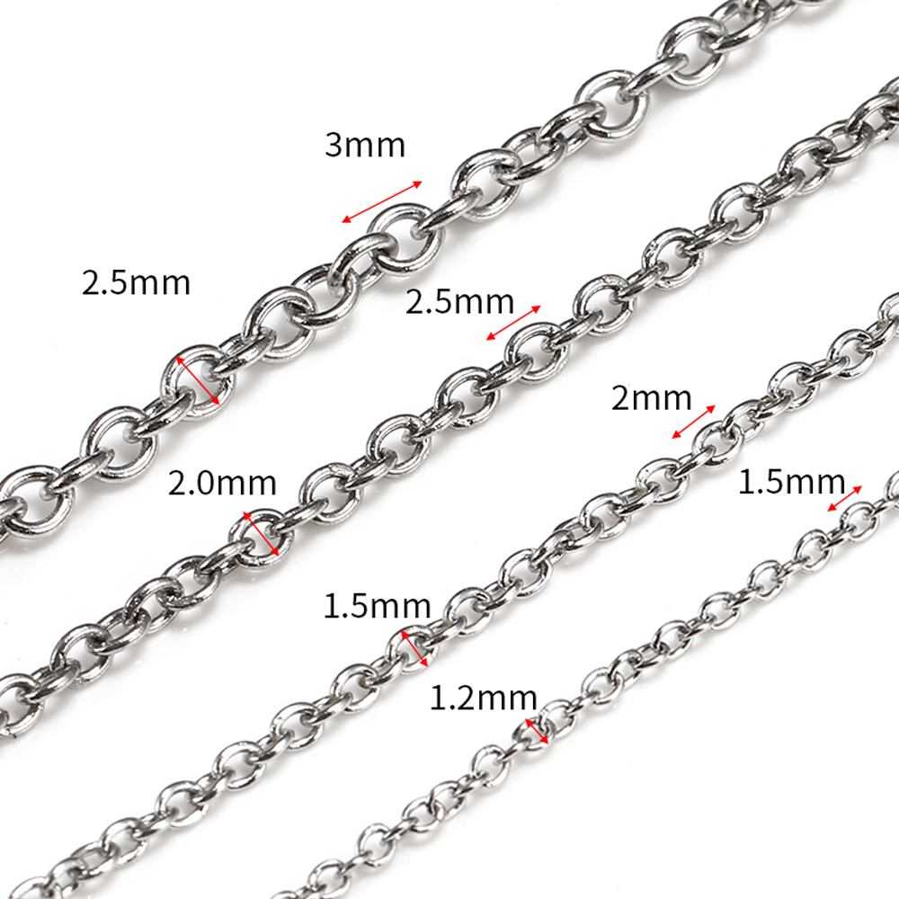 10 metros/rolo de aço inoxidáv - Chain Roll Cable avaliação e preço