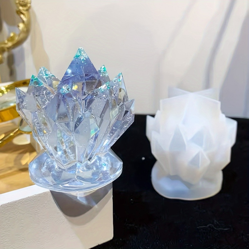 1pccristal cluster decorativo  - Resin Mold Jewelry avaliação e preço