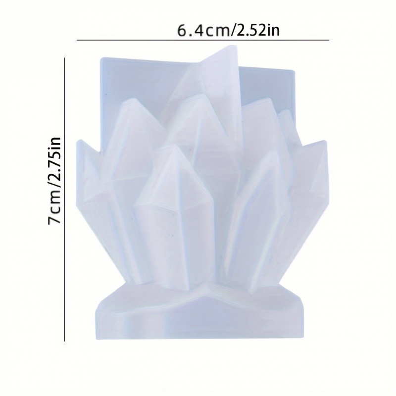 1pccristal cluster decorativo  - Resin Mold Jewelry avaliação e preço