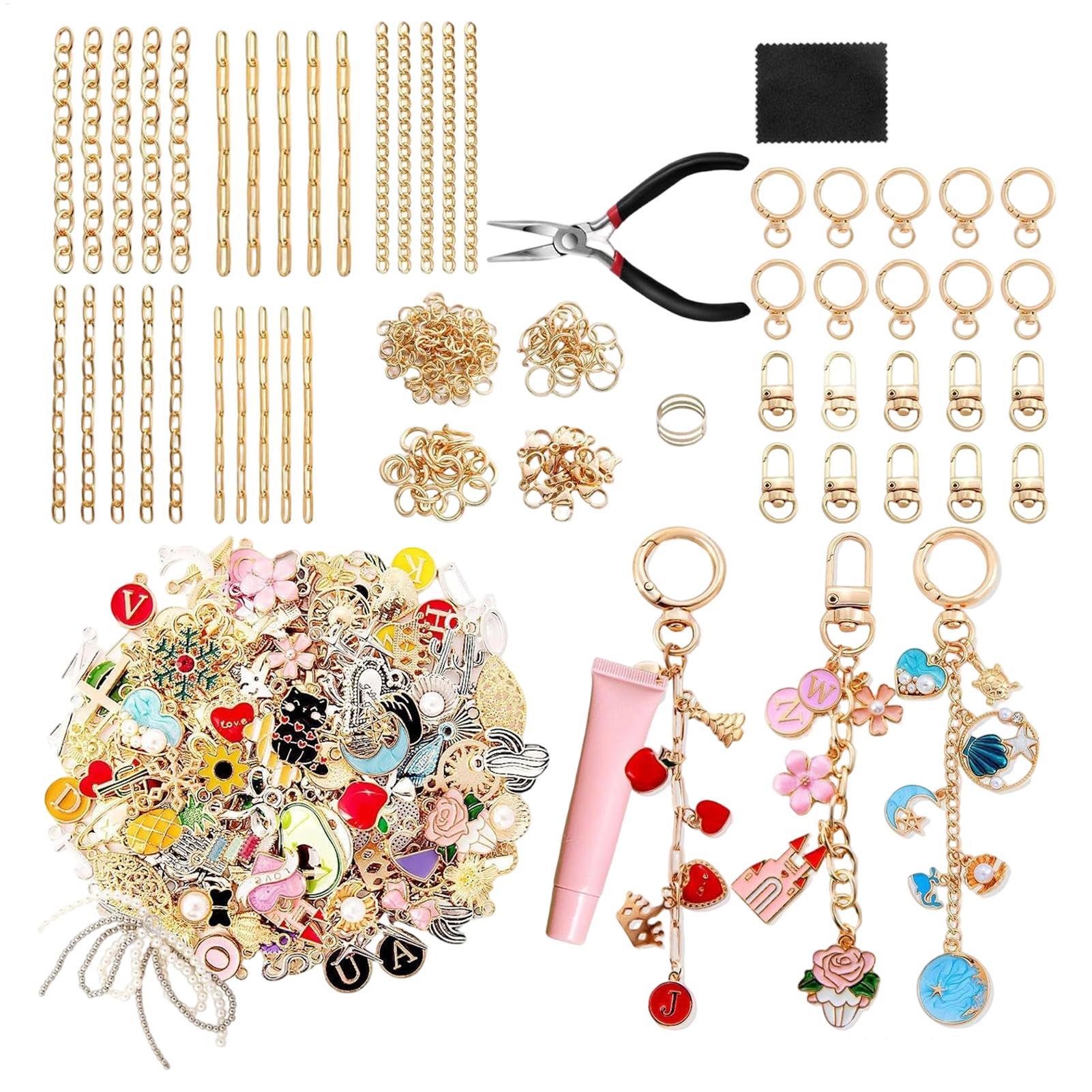 325 peças diy saco charme faze - Jewelry Making For Teens avaliação e preço