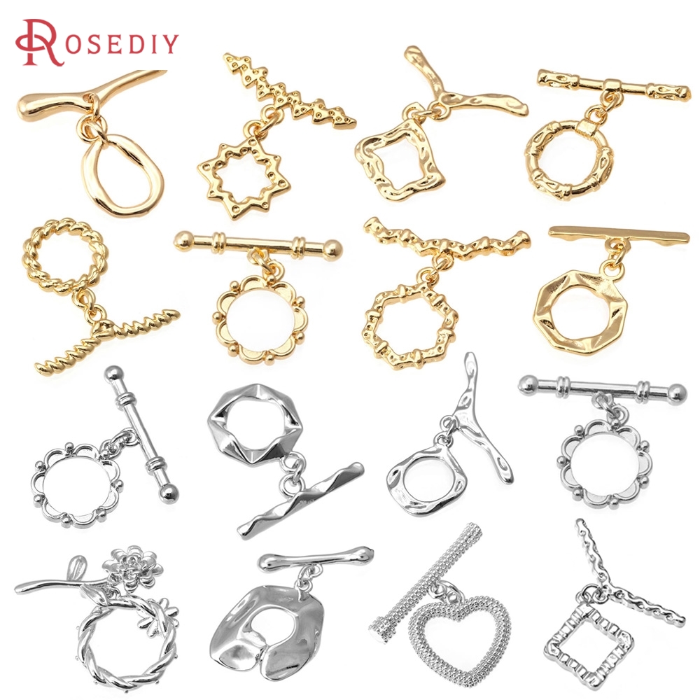 6 conjuntos de fechos redondos - Jewelry Making Kit avaliação e preço