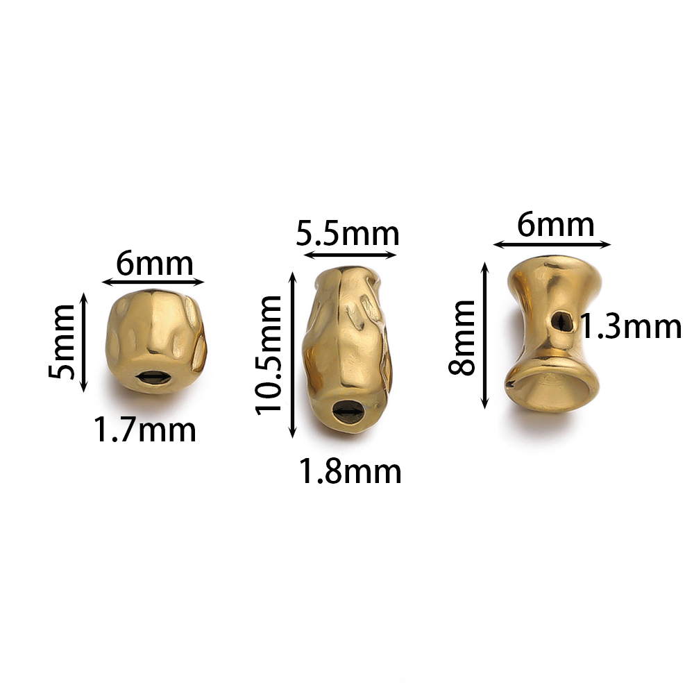 5/10 pçs de aço inoxidável tub - Jewelry Making Youtube avaliação e preço