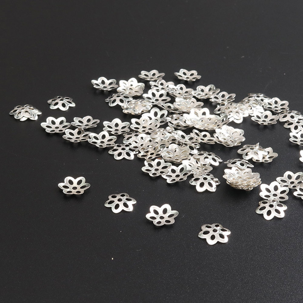Conjunto de 100 tampas de flor - Jewelry Making Bali avaliação e preço
